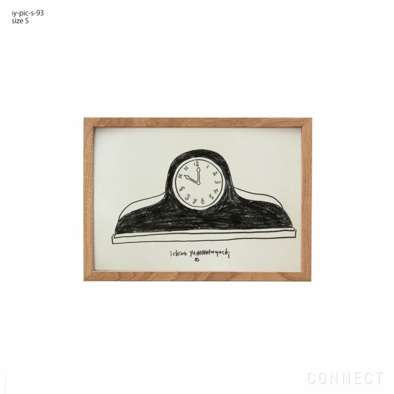 山口一郎 / Sサイズ / Clock / 時計 / iy-pic-s-93