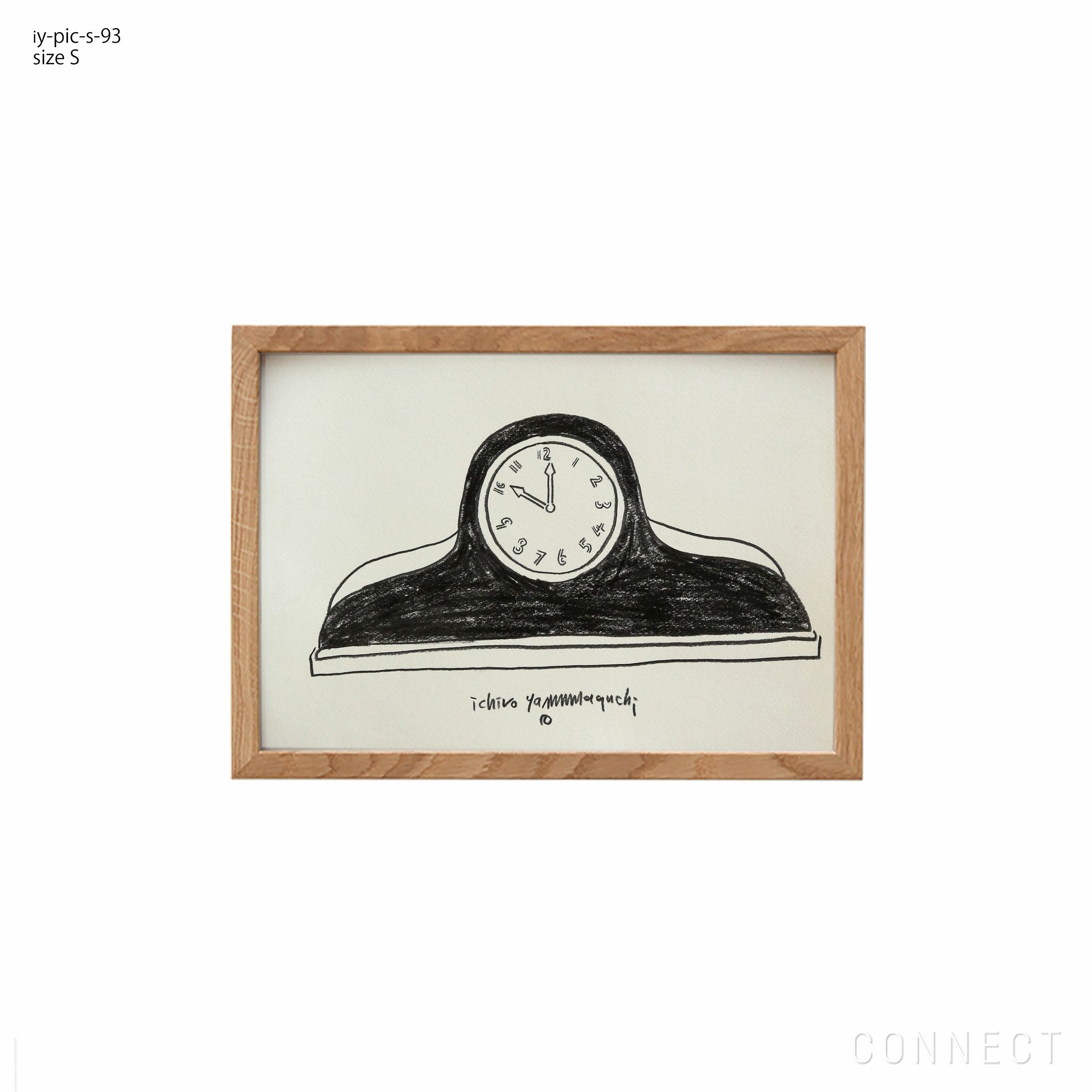 山口一郎 / Sサイズ / Clock / 時計 / iy-pic-s-93