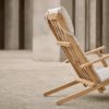 CARL HANSEN&SON （カールハンセン＆サン） BM5568 / DECK CHAIR SERIES デッキチェア（クッション付き） / チーク材