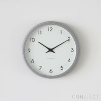 LEMNOS ( レムノス )/Campagne(カンパーニュ) グレー/オーク・ウレタン塗装 掛け時計 電波時計【CONNECT別注】