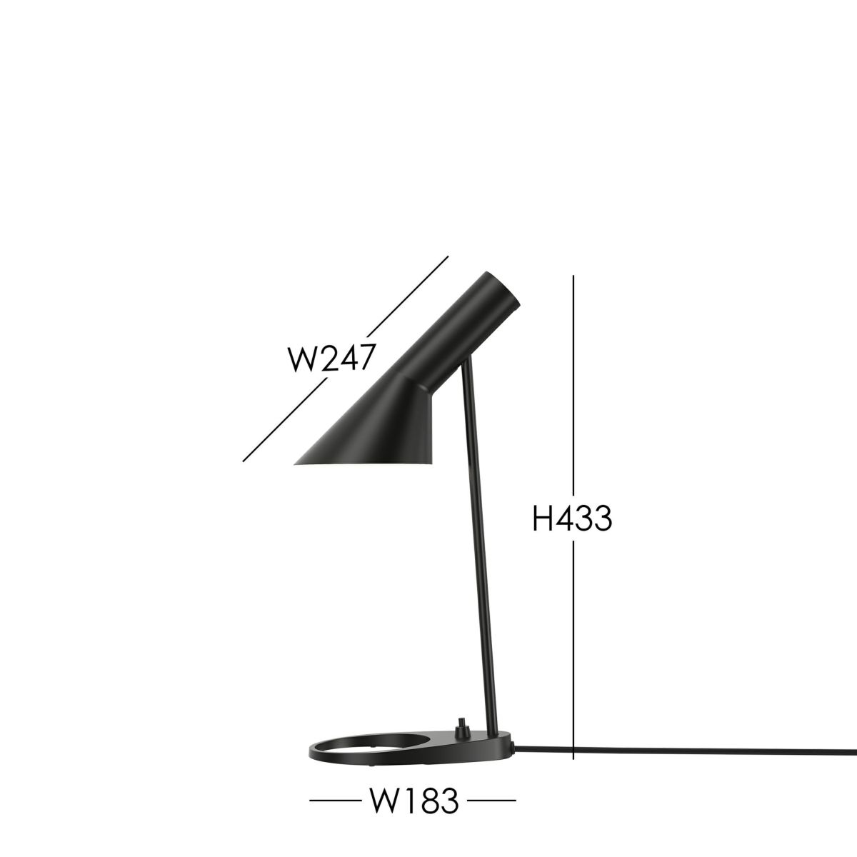 Louis Poulsen(ルイスポールセン) / AJ Mini Table（AJ ミニ テーブル） / 全3色 / テーブルランプ