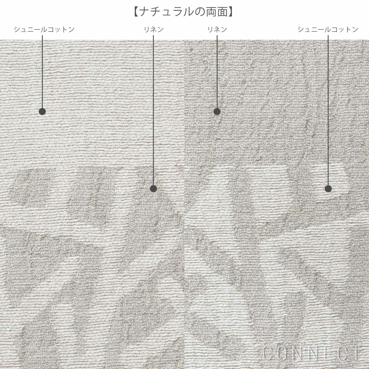 KLIPPAN（クリッパン）リネン＆シュニールコットンブランケット 吾亦紅(われもこう) シングル 140×180cm