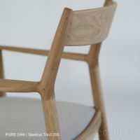 KARIMOKU CASE STUDY（カリモクケーススタディ） / KINUTA N-DC01 / ノームダイニングチェア（肘付） / Steelcut Trio3 205