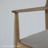 KARIMOKU CASE STUDY（カリモクケーススタディ） / KINUTA N-DC01 / ノームダイニングチェア（肘付） / Steelcut Trio3 205