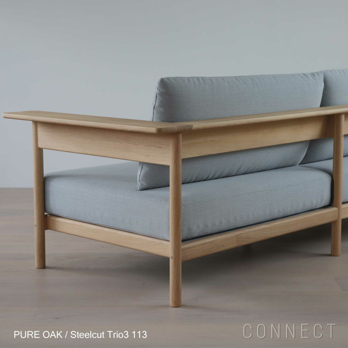 KARIMOKU CASE STUDY（カリモクケーススタディ） / KINUTA N-S01 / ノームソファ 220 / Steelcut Trio3 113