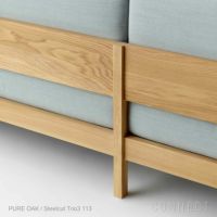 KARIMOKU CASE STUDY（カリモクケーススタディ） / KINUTA A-S01 / ASHIZAWA砧ソファ 3シーター 240 / Steelcut Trio3 113