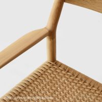 KARIMOKU CASE STUDY（カリモクケーススタディ） / KINUTA N-DC01 / ノームダイニングチェア（肘付） / ペーパーコード