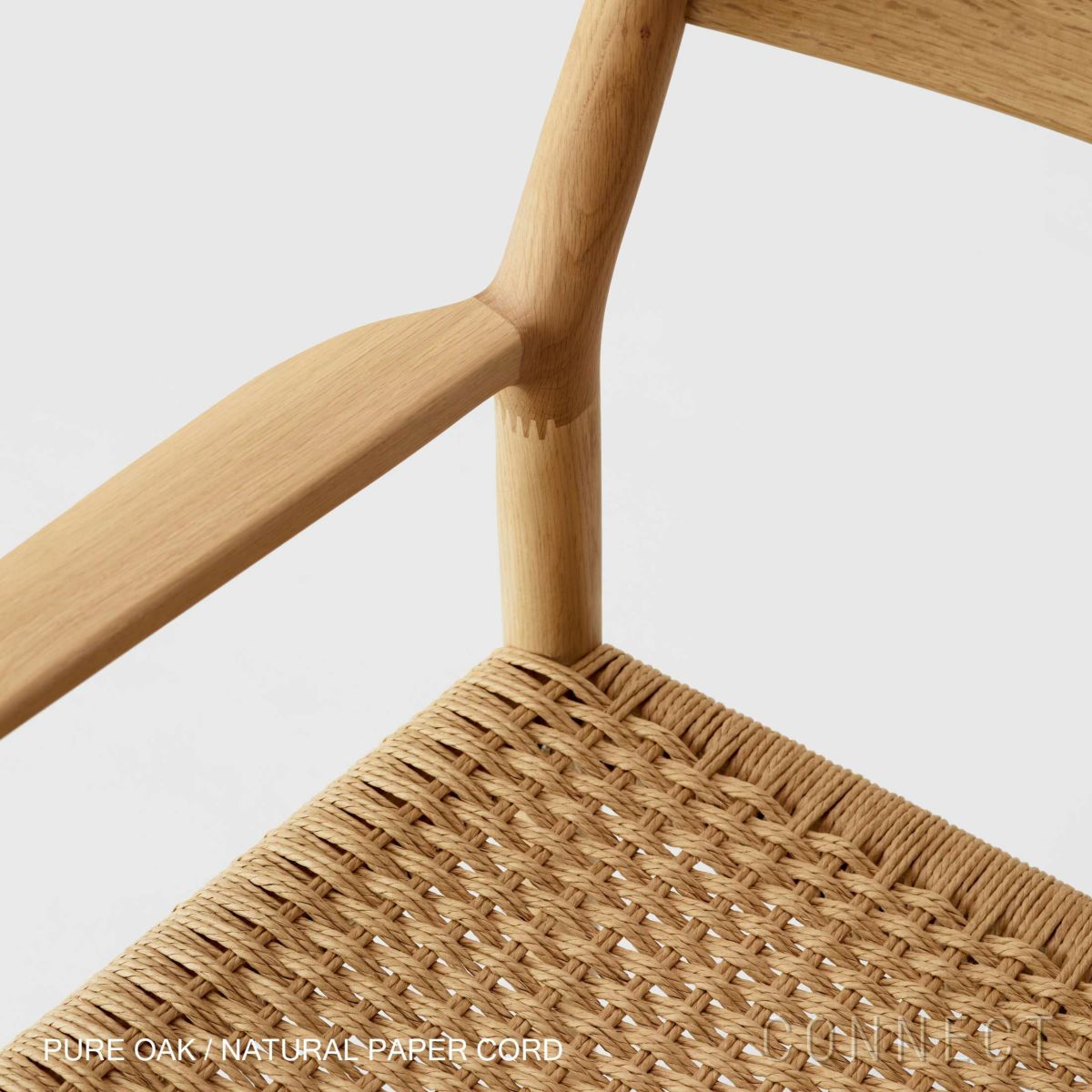 KARIMOKU CASE STUDY（カリモクケーススタディ） / KINUTA N-DC01 / ノームダイニングチェア（肘付） / ペーパーコード