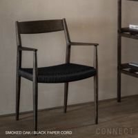 KARIMOKU CASE STUDY（カリモクケーススタディ） / KINUTA N-DC01 / ノームダイニングチェア（肘付） / ペーパーコード