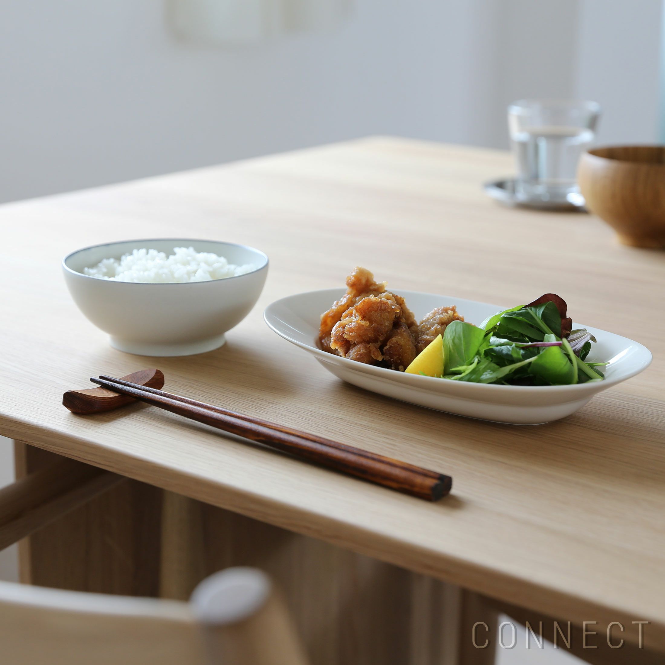 yumiko iihoshi porcelain （イイホシユミコ）/ Oval plate M / オーバルプレート　M (dew white)