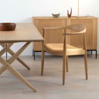 PP Mobler（PPモブラー） PP503 チェア / オーク材・ソープフィニッシュ / スタンダードレザー / ナチュラル