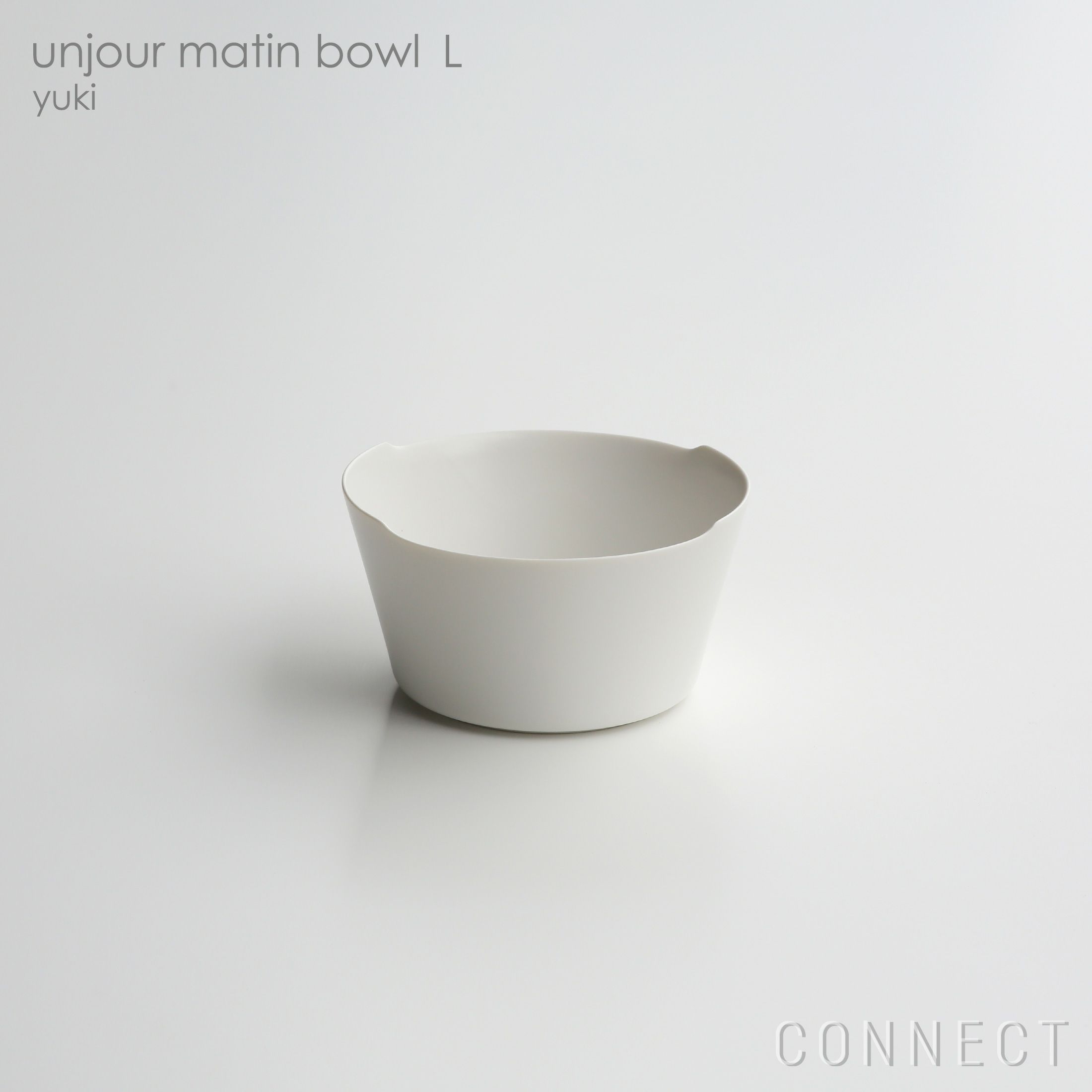 yumiko iihoshi porcelain （イイホシユミコ） unjour （アンジュール） matin ボウル（L）ユキ