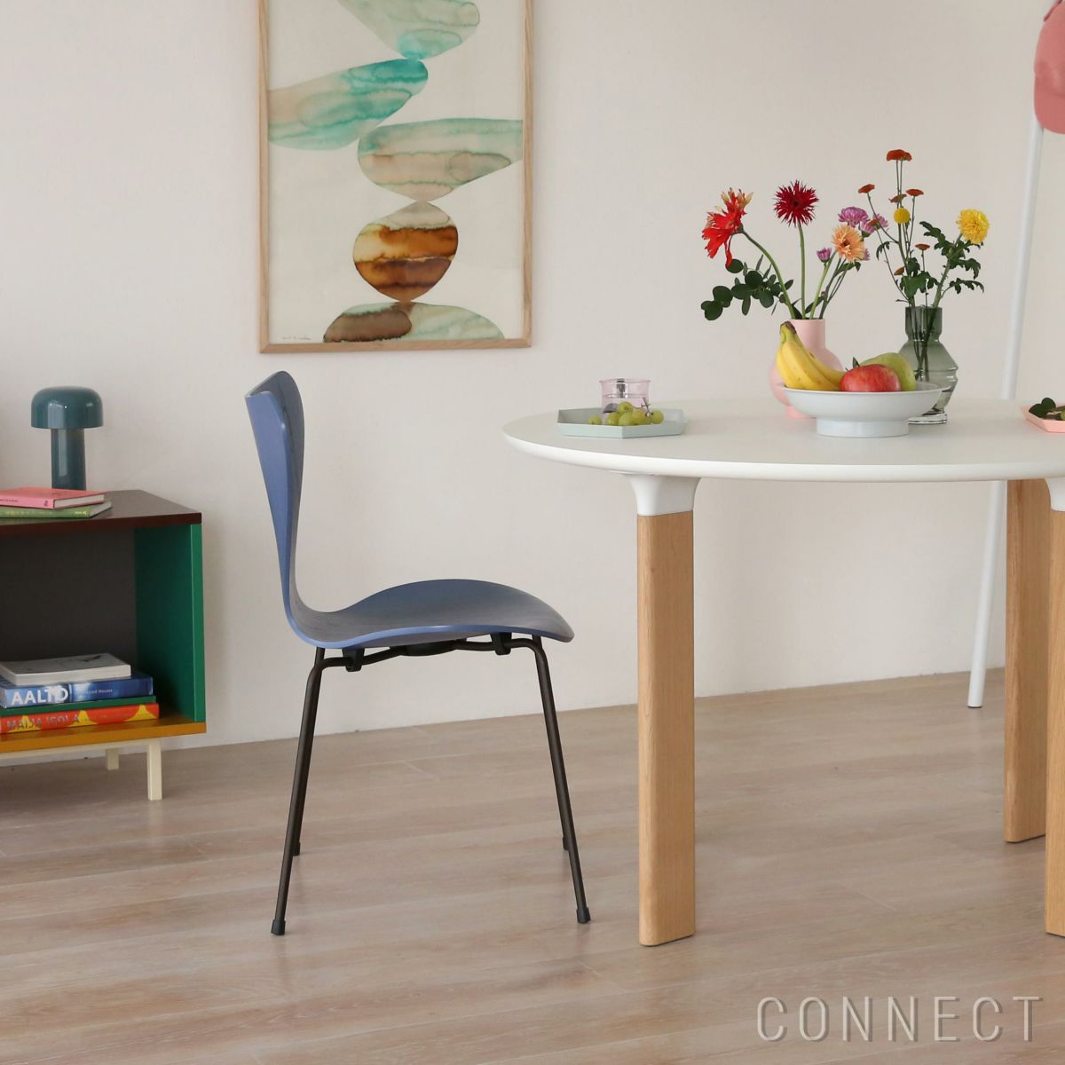 FRITZ HANSEN(フリッツ・ハンセン)/ SERIES 7（セブンチェア） / カラードアッシュ / ダスクブルー