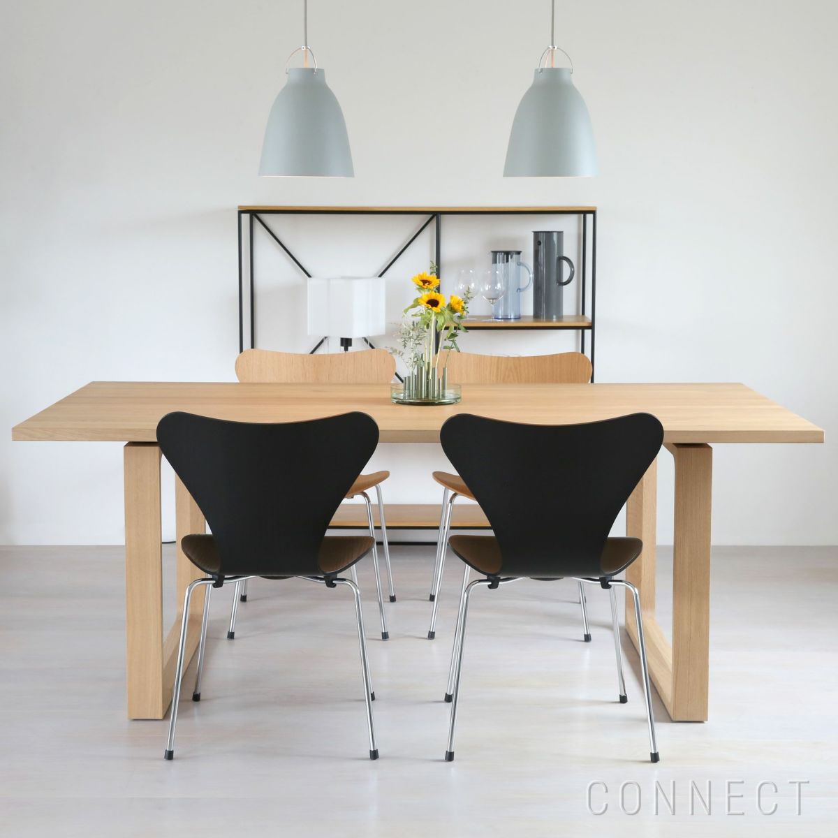 FRITZ HANSEN(フリッツ・ハンセン)/ SERIES 7（セブンチェア） / カラードアッシュ / ブラック