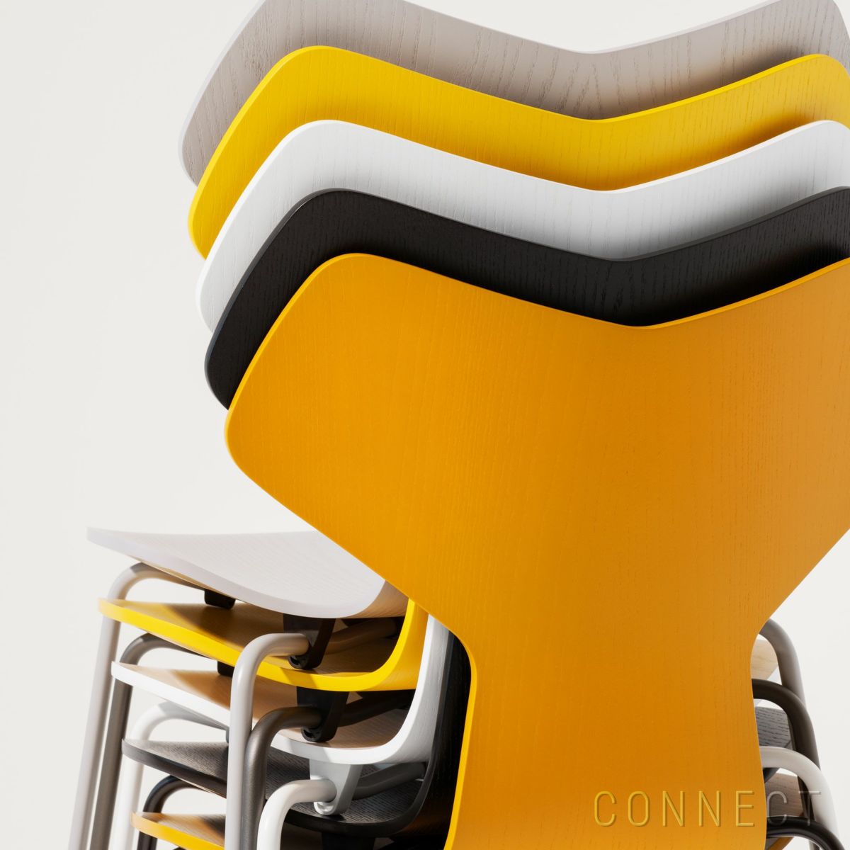 FRITZ HANSEN(フリッツ・ハンセン)/ GRAND PRIX（グランプリチェア） / カラードアッシュ / バーントイエロー