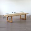 CARL HANSEN & SON（カール・ハンセン＆サン）/BM0488 コーヒーテーブル/オーク材・オイル仕上げ・籐張り（ラタン）/サイドテーブル