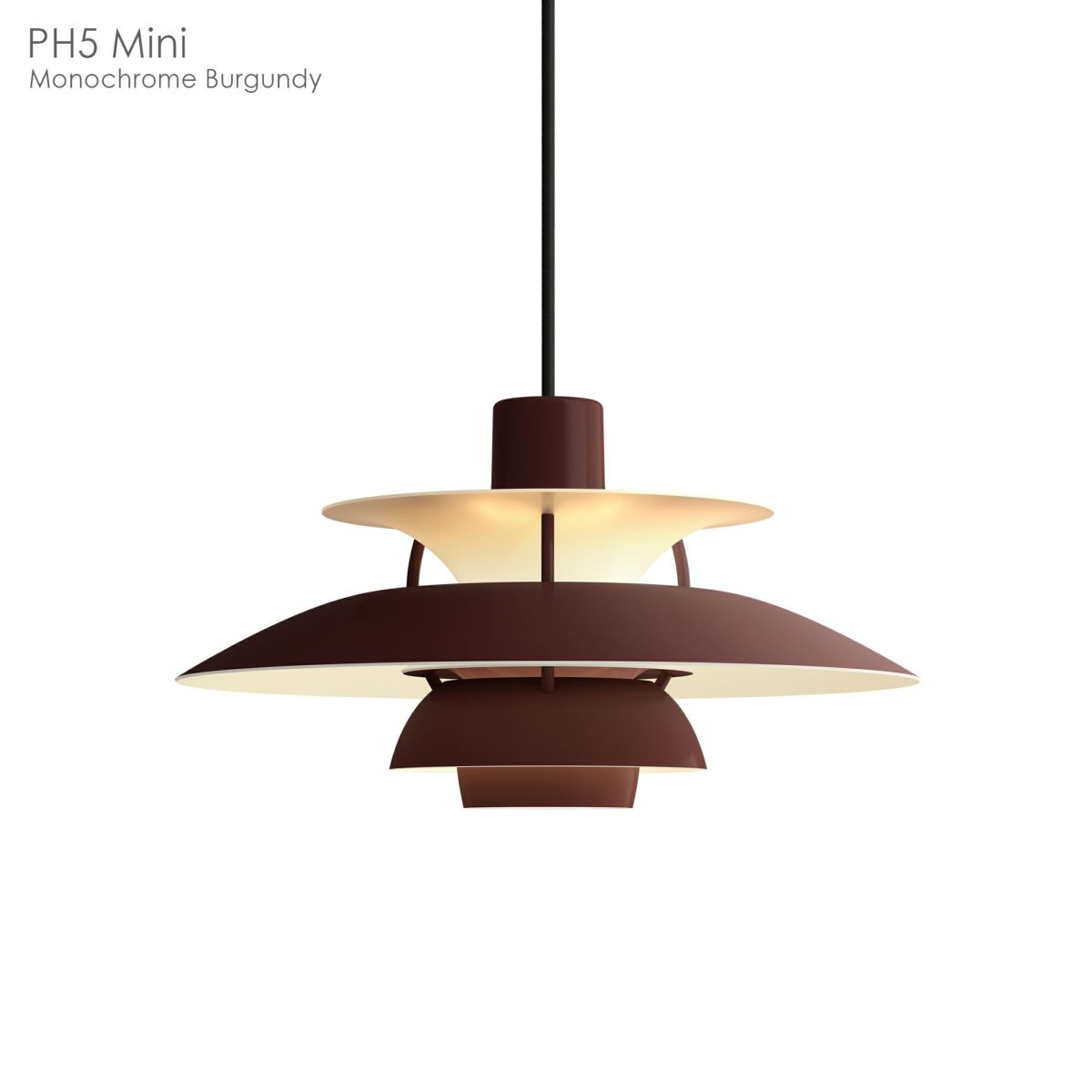 Louis Poulsen（ルイスポールセン） / PH 5 Mini（ミニ） / モノクローム / ペンダントライト