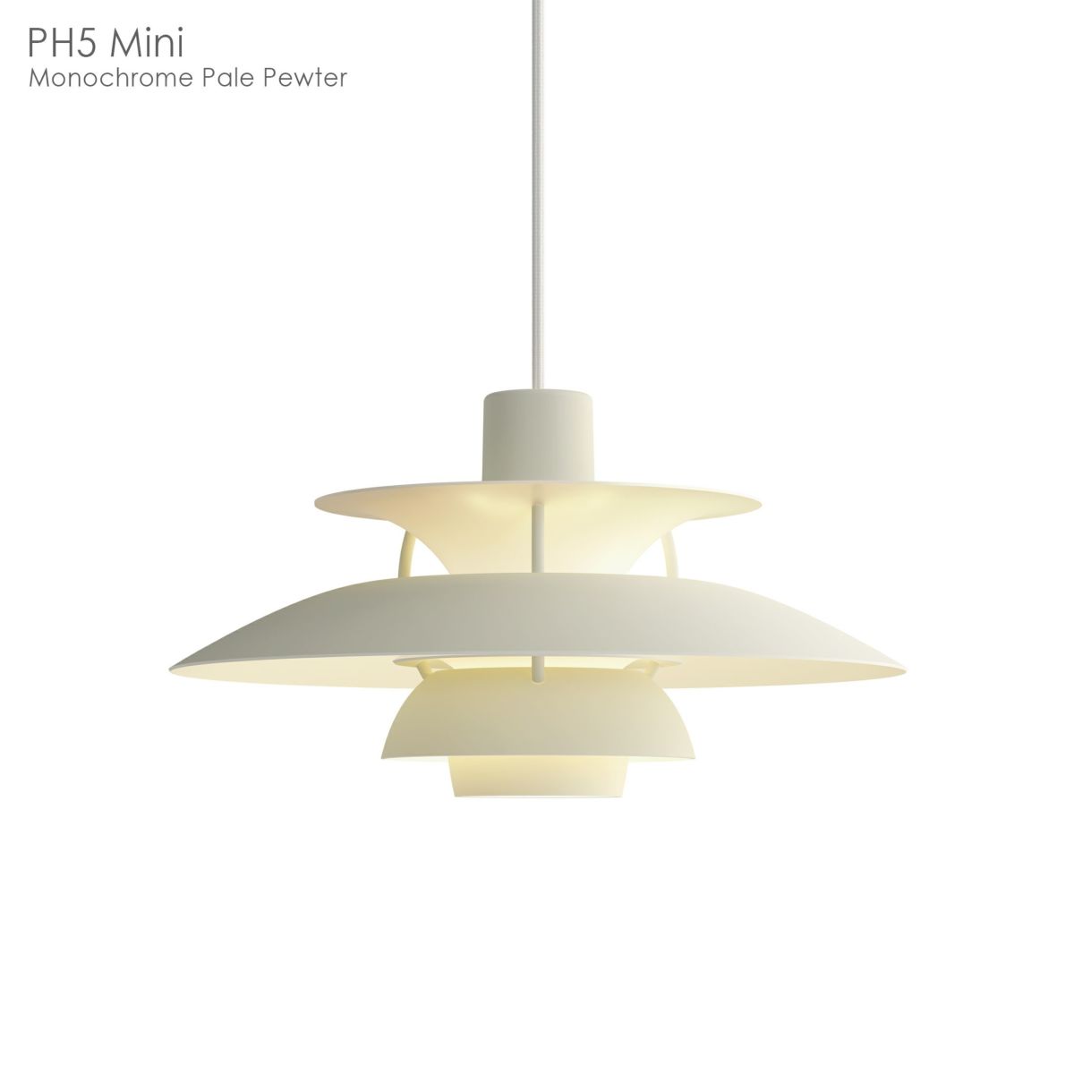 Louis Poulsen（ルイスポールセン） / PH 5 Mini（ミニ） / モノクローム / ペンダントライト
