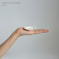 yumiko iihoshi porcelain （イイホシユミコ） / unjour（アンジュール）nuit プレート / ユキ