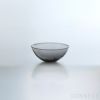 WASHIZUKA GLASS STUDIO（ワシズカグラススタジオ） / charcoal / bowl S / ボウル