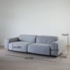vitra（ヴィトラ） / Soft Modular Sofa（ソフトモジュラーソファ） / Mello（メロ）ペブルグレー / 2シーター