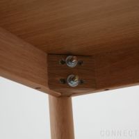 MARUNI COLLECTION（マルニコレクション） / Lightwood（ライトウッド） / ダイニングテーブル130 / オーク材 / ウレタン樹種塗装(ナチュラルホワイト)