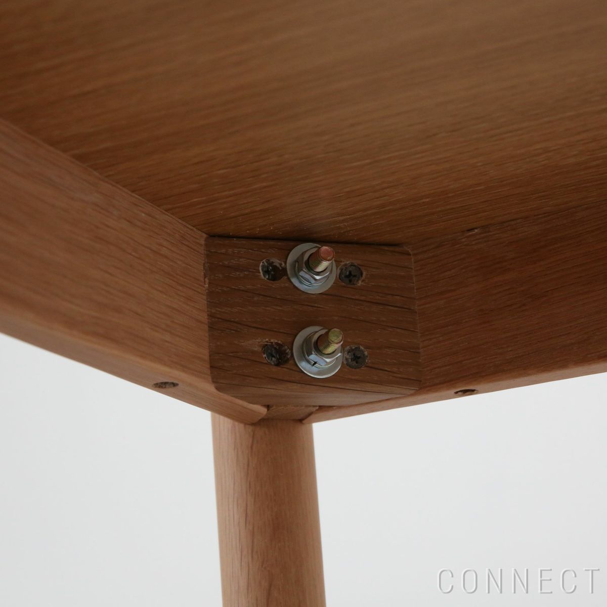 MARUNI COLLECTION（マルニコレクション） / Lightwood（ライトウッド） / ダイニングテーブル130 / オーク材 / ウレタン樹種塗装(ナチュラルホワイト)