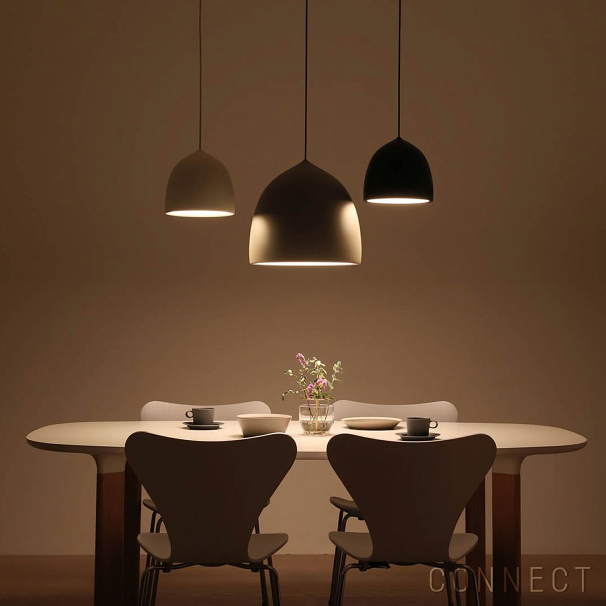  FRITZ HANSEN（フリッツ・ハンセン） / Suspence（サスペンス） / P1：φ240mm P2：φ385mm / 3灯セット / ペンダントライト