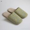 【数量限定】Kvadrat / Raf Simons（クヴァドラ / ラフ・シモンズ） / CONNECTオリジナルスリッパ / ria（リア） / グリーン×ベージュ