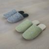 【数量限定】Kvadrat / Raf Simons（クヴァドラ / ラフ・シモンズ） / CONNECTオリジナルスリッパ / ria（リア） / グリーン×ベージュ