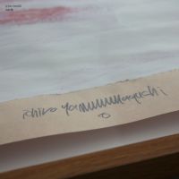 山口一郎 / Mサイズ（W475×H635mm） / 赤と白 / iy-pic-rwm02