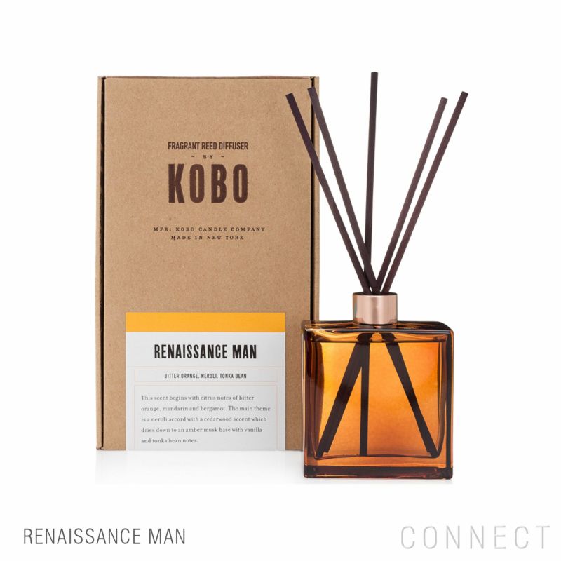 KOBO（コボ） / WOODBLOCK（ウッドブロック） / DIFFUSER（ディフューザー） / RENAISSANCE MAN / フレグランス