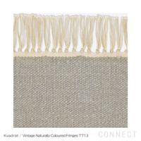 Kvadrat / Kinnasand（クヴァドラ / キナサン）/Vintage Naturally Coloured Fringes（ヴィンテージ ナチュラリー カラード フリンジ）/7154000（180cm×240cm）/ラグ