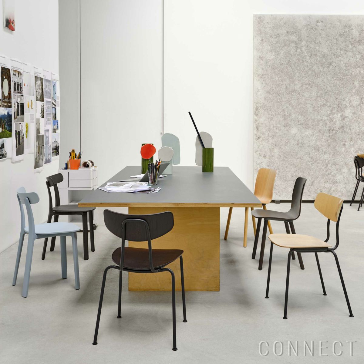 vitra（ヴィトラ） / MOCA（モカ） /チェア/ナチュラルオーク・ダークオーク