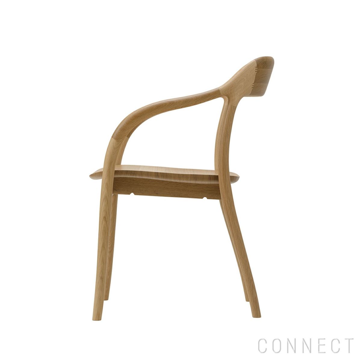 MARUNI COLLECTION（マルニコレクション） / Tako / アームチェア / オーク材 / ウレタン樹脂塗装（ナチュラルクリア）