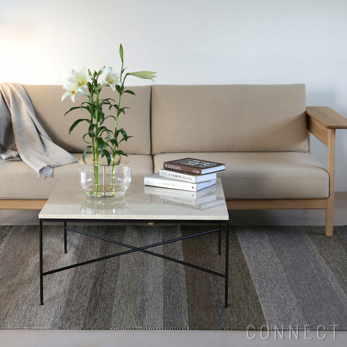 FRITZ HANSEN（フリッツ・ハンセン） / PLANNER COFFEE TABLES（プランナーコーヒーテーブル）MC320 / 大理石（クリーム120）