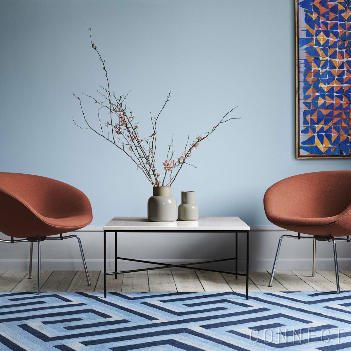 FRITZ HANSEN（フリッツ・ハンセン） / PLANNER COFFEE TABLES（プランナーコーヒーテーブル）MC320 / 大理石（クリーム120）