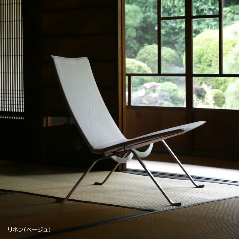 PK展pt20倍】【最終入荷】FRITZ HANSEN（フリッツ・ハンセン） / PK22（ピーケー22） / ラウンジチェア / リネン /  数量限定特別モデル 《ケアキット・ケースブックプレゼント》 | CONNECT