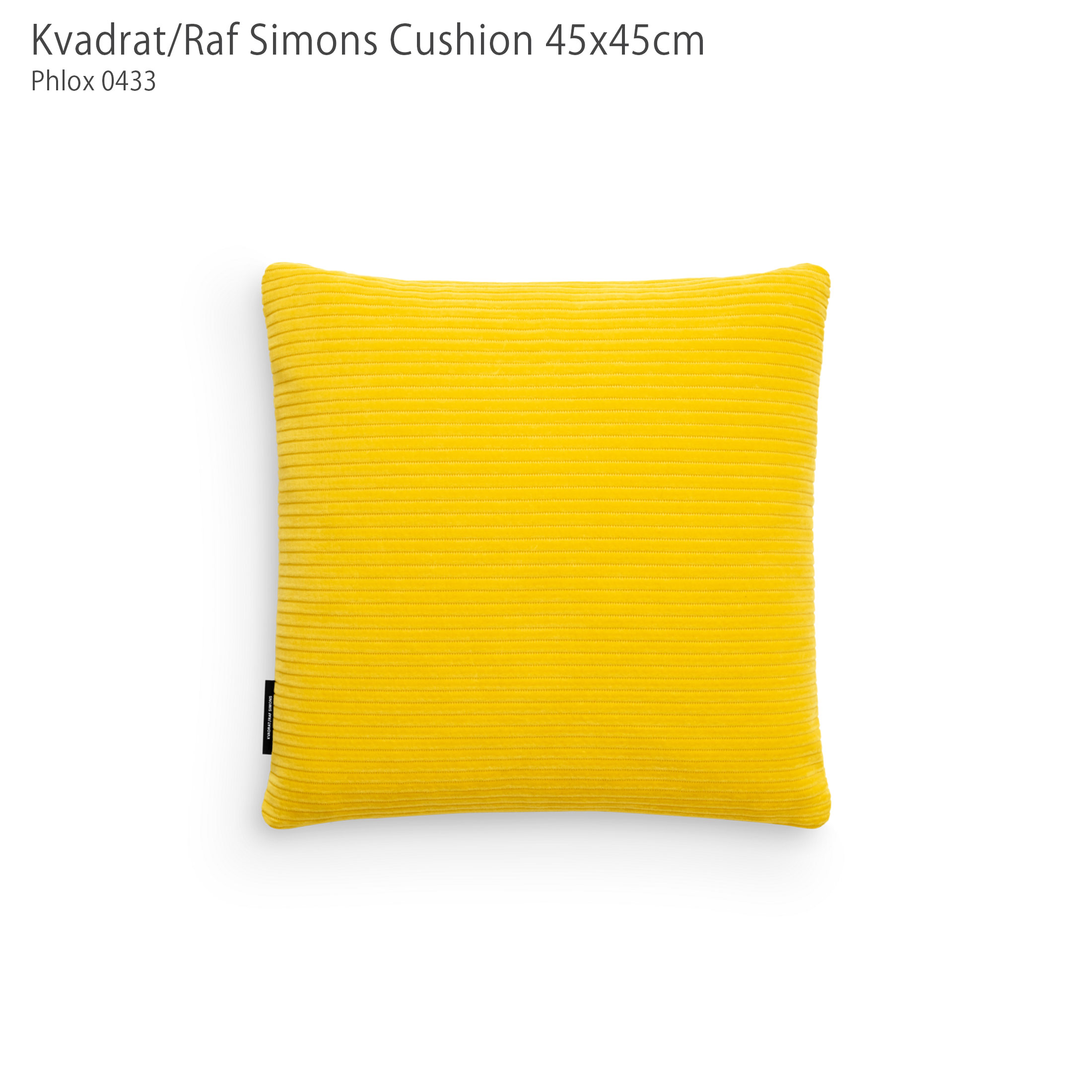 Kvadrat/Raf Simons（クヴァドラ/ラフ・シモンズ） / クッション45×45cm / Phlox（フロックス） / アクセサリー