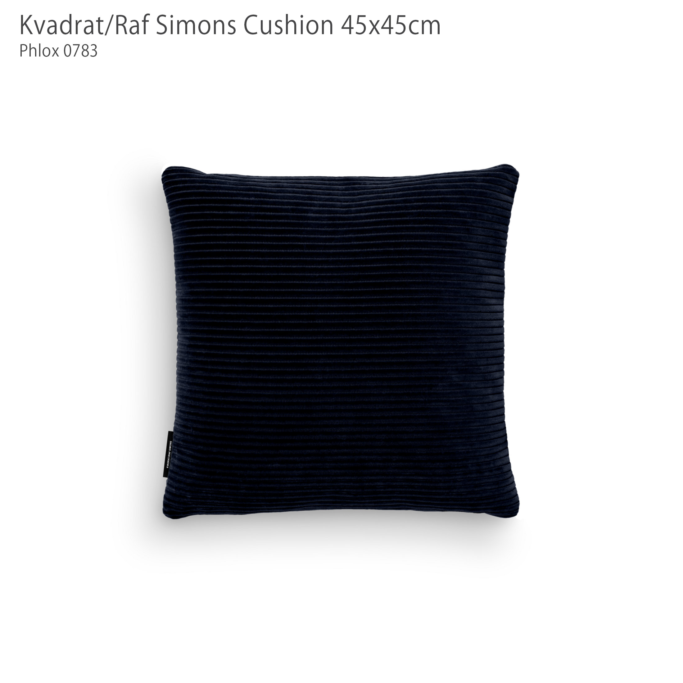 Kvadrat/Raf Simons（クヴァドラ/ラフ・シモンズ） / クッション45×45cm / Phlox（フロックス） / アクセサリー