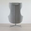 Vitra（ヴィトラ） / Grand Repos（グランレポ）ラウンジチェア / Cosy 2 Cross stitch（コージー2 クロスステッチ） pebble grey / アルミベース・ポリッシュ仕上げ / SH40cm（Low）