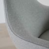 Vitra（ヴィトラ） / Grand Repos（グランレポ）ラウンジチェア / Cosy 2 Cross stitch（コージー2 クロスステッチ） pebble grey / アルミベース・ポリッシュ仕上げ / SH40cm（Low）