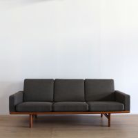 レア北欧ヴィンテージ■ゲタマ■GE236　ソファ　ハンスJウェグナー　チェック柄 GE236 Oak Sofa / GETAMA Hans J.Wegner « 過去販売商品 « ハンス・J
