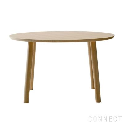 MARUNI COLLECTION（マルニコレクション） / Lightwood（ライトウッド） / ダイニングテーブル130 / オーク材 /  ウレタン樹種塗装(ナチュラルホワイト) | CONNECT