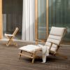 CARL HANSEN & SON（カール・ハンセン＆サン） / BM5565 / BM OUTDOOR SERIES アウトドアシリーズ（クッション・フットレスト付きデッキチェア） / チーク材