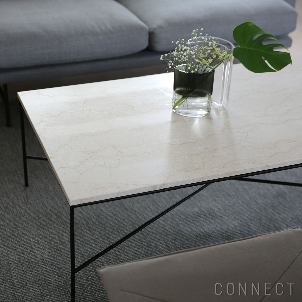 FRITZ HANSEN（フリッツ・ハンセン） / PLANNER COFFEE TABLES（プランナーコーヒーテーブル）MC350 / 大理石（クリーム120）
