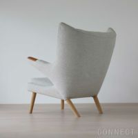 PP Mobler（PPモブラー） / PP19（パパベア） イージーチェア / オーク材・ソープフィニッシュ /  ネイルチーク / STANDARD FABRIC Hallingdal ♯110（ハリンダル） / ラウンジチェア