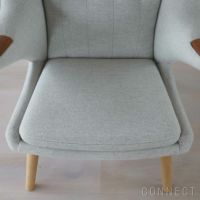 PP Mobler（PPモブラー） / PP19（パパベア） イージーチェア / オーク材・ソープフィニッシュ /  ネイルチーク / STANDARD FABRIC Hallingdal ♯110（ハリンダル） / ラウンジチェア