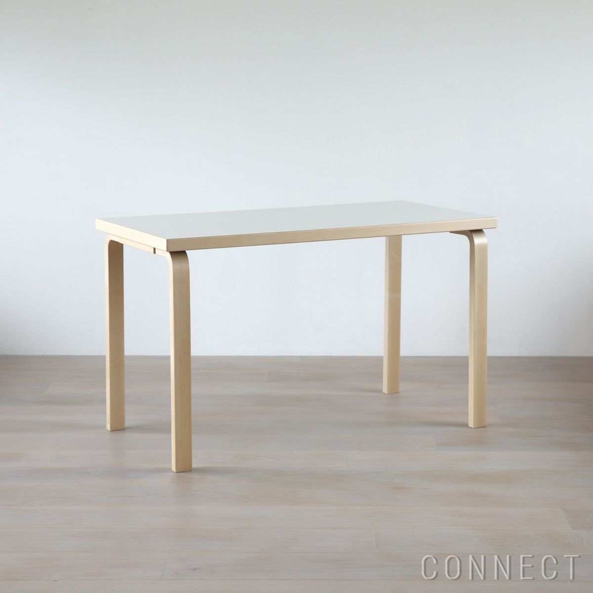 Artek（アルテック） / TABLE 80A / バーチ材 / 天板・ホワイトラミネート / 120×60cm / テーブル