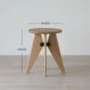 Vitra（ヴィトラ） / Tabouret Bois（タブレ ボワ） / ソリッドナチュラルオーク・オイル仕上げ / スツール